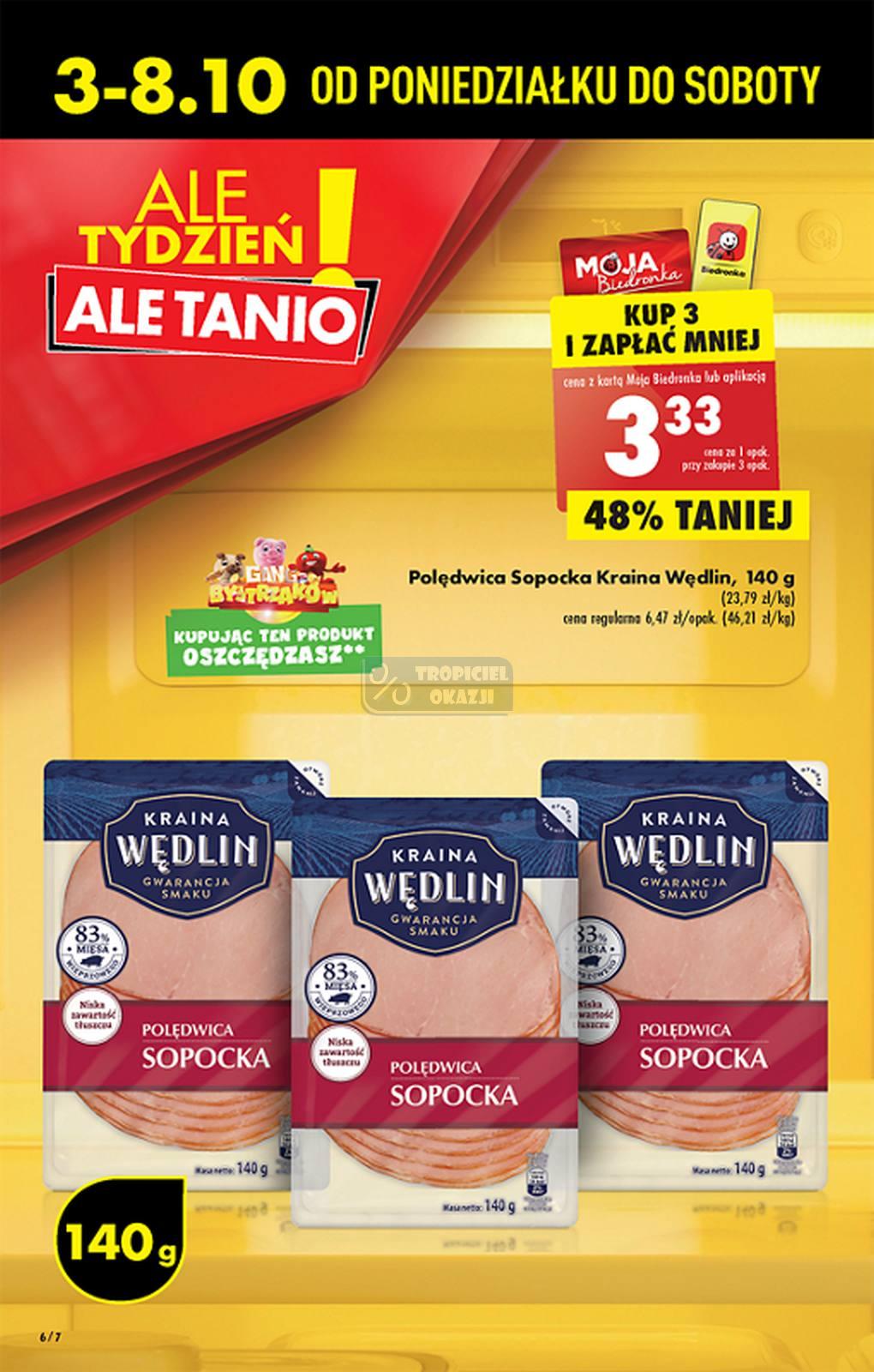 Gazetka promocyjna Biedronka str. 6