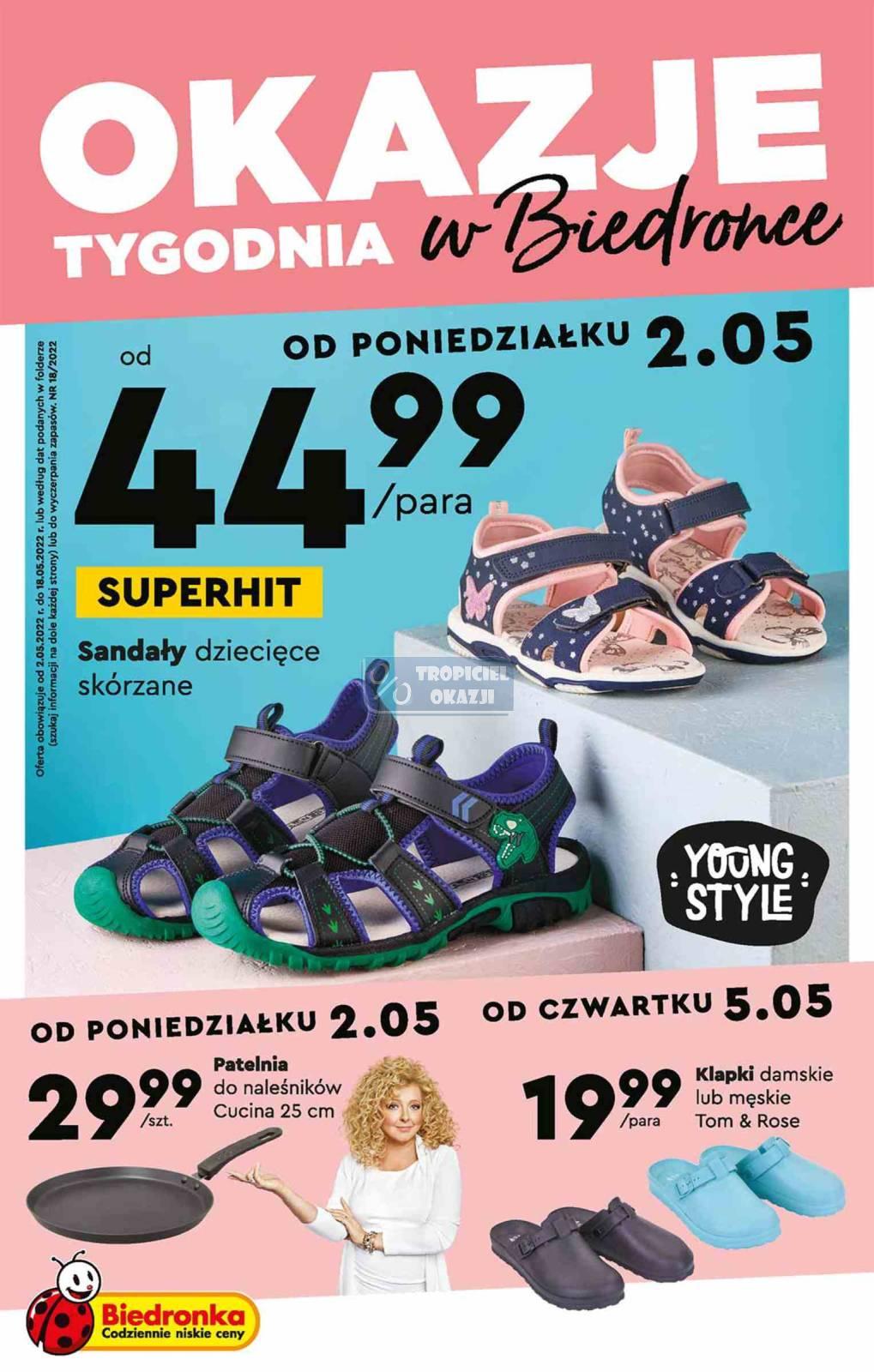 Gazetka promocyjna Biedronka str. 1