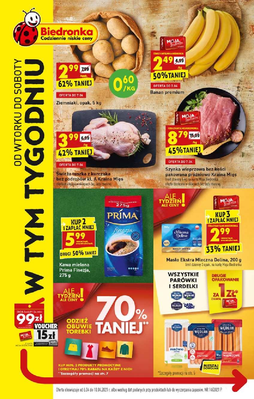 Gazetka promocyjna Biedronka str. 1
