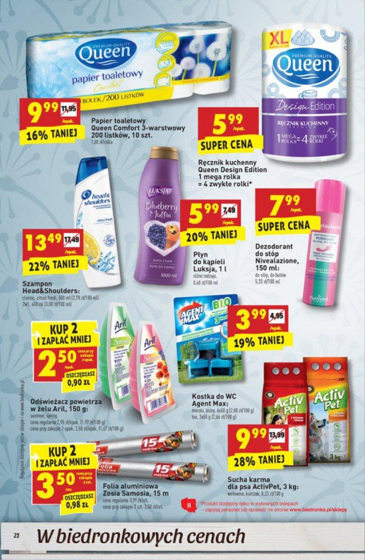 Gazetka promocyjna Biedronka str. 22