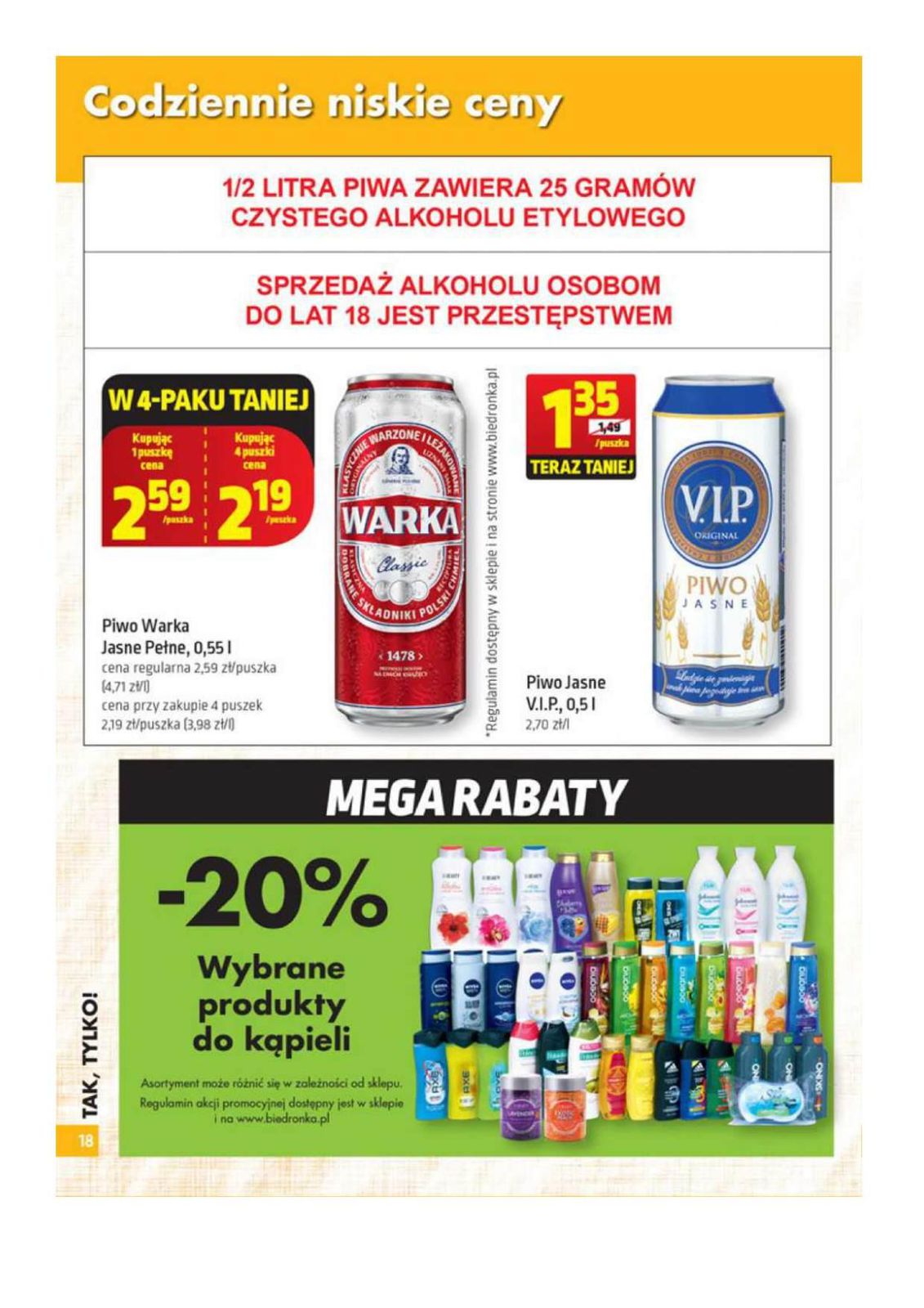 Gazetka promocyjna Biedronka str. 18