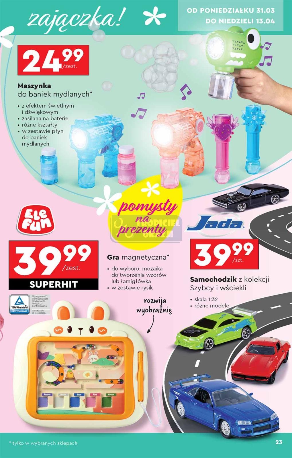 Gazetka promocyjna Biedronka str. 23