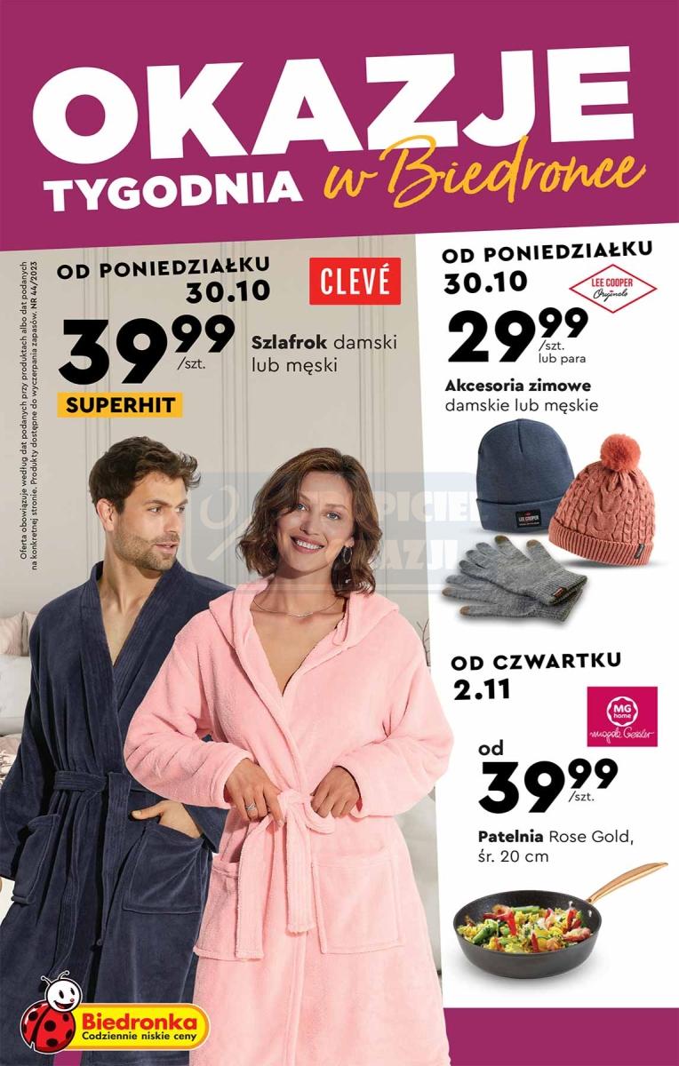 Gazetka promocyjna Biedronka str. 1
