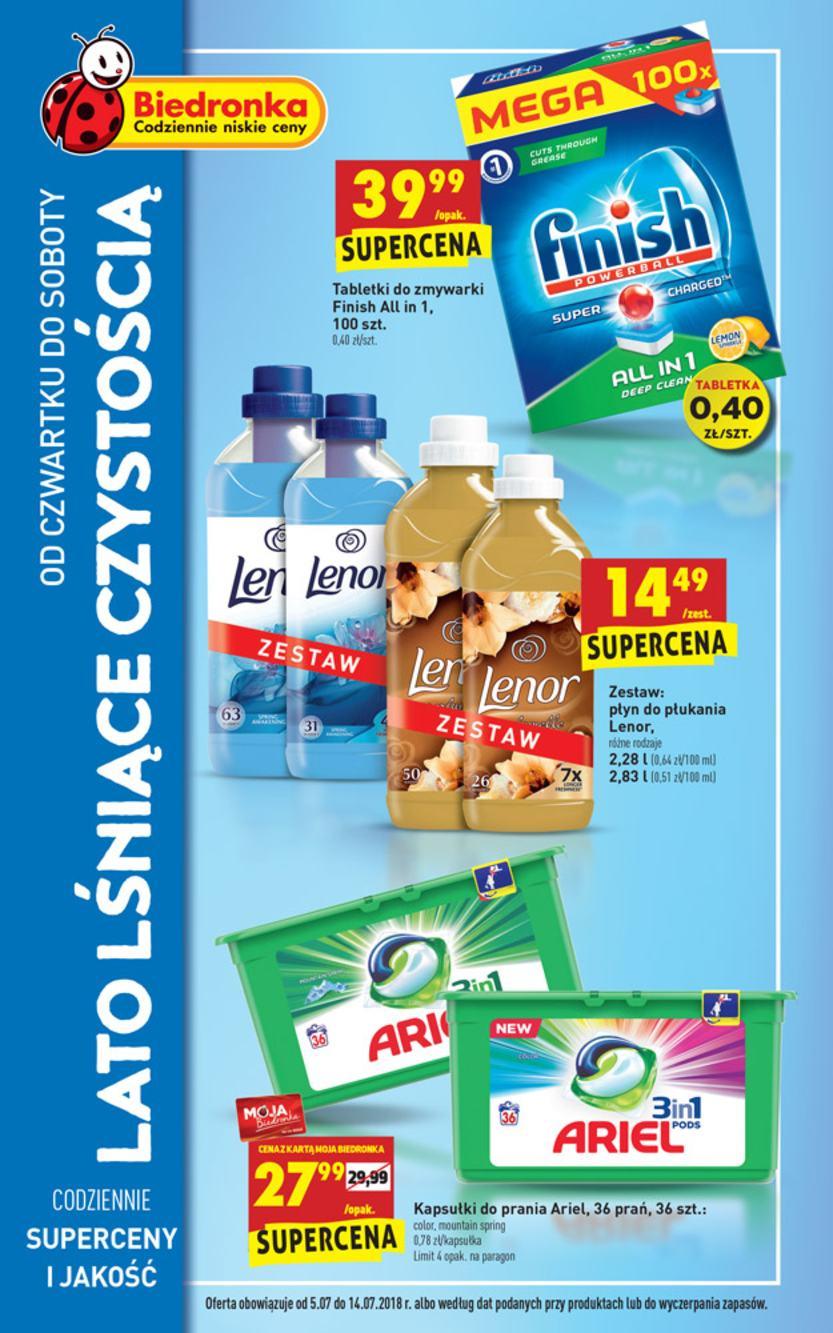 Gazetka promocyjna Biedronka str. 1