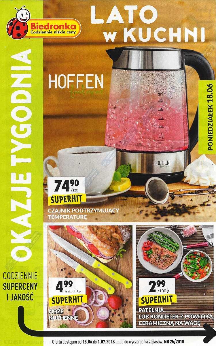 Gazetka promocyjna Biedronka str. 1