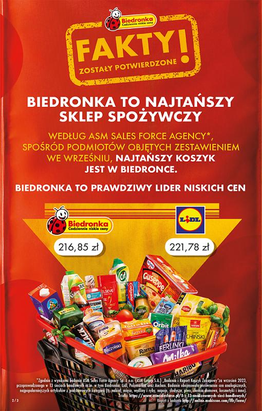 Gazetka promocyjna Biedronka str. 2