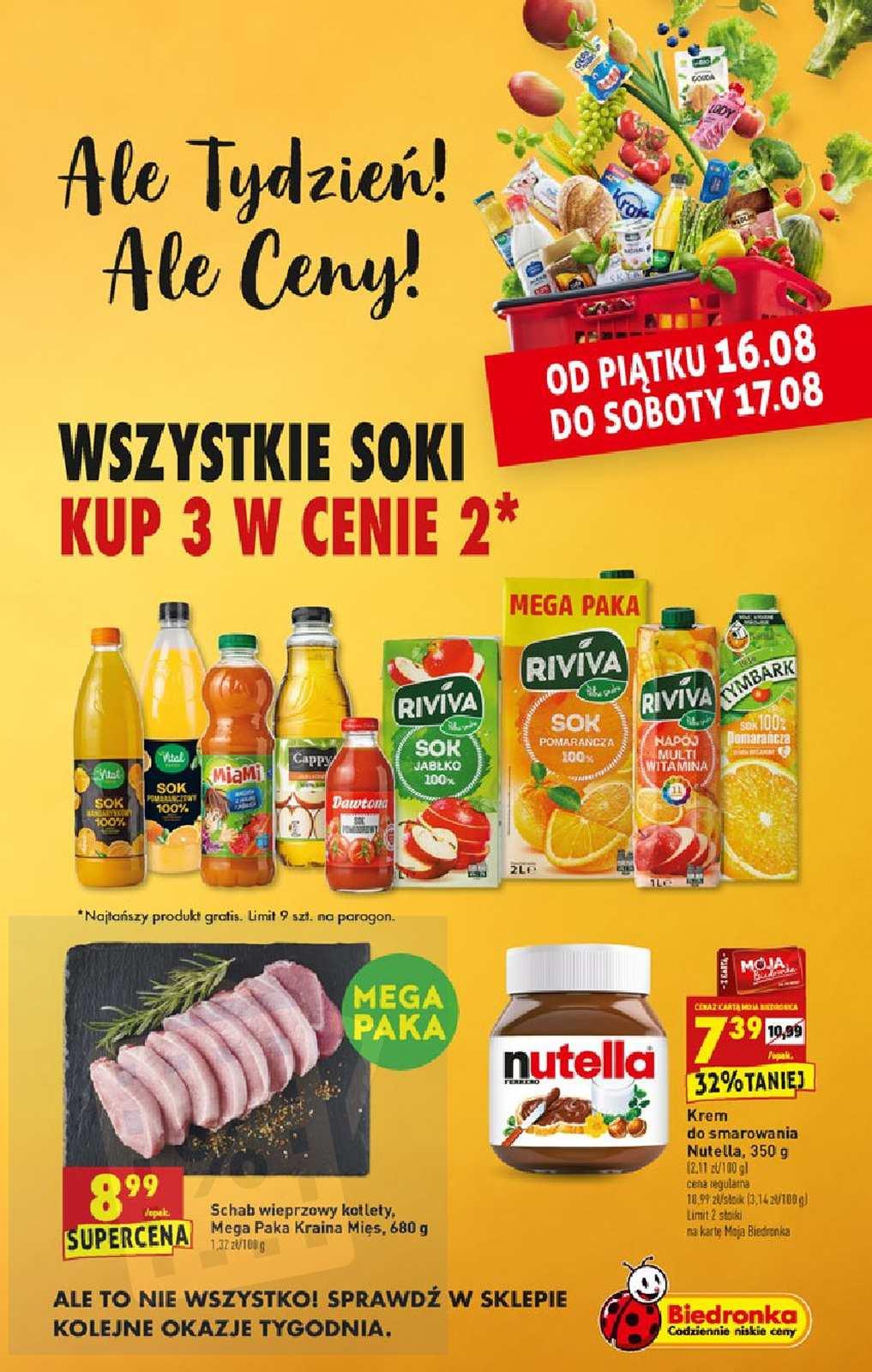 Gazetka promocyjna Biedronka str. 3