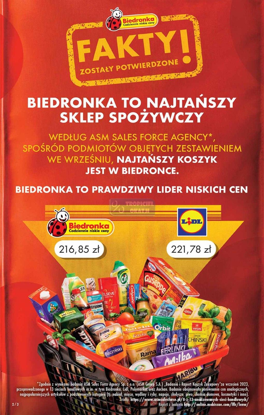 Gazetka promocyjna Biedronka str. 2