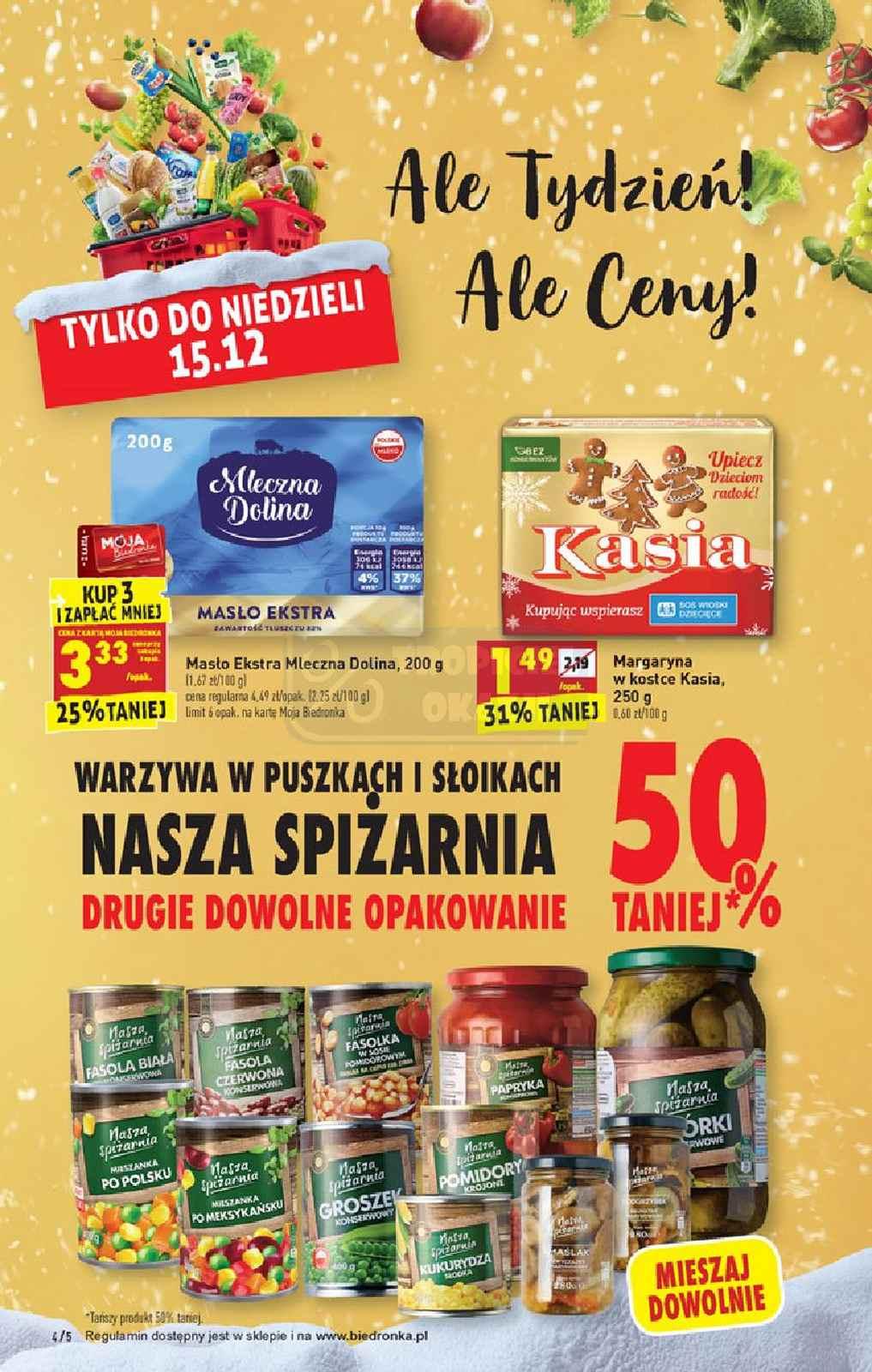 Gazetka promocyjna Biedronka str. 4