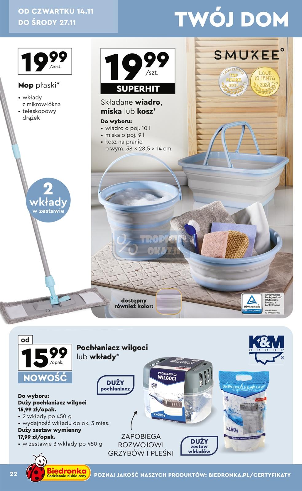 Gazetka promocyjna Biedronka str. 22