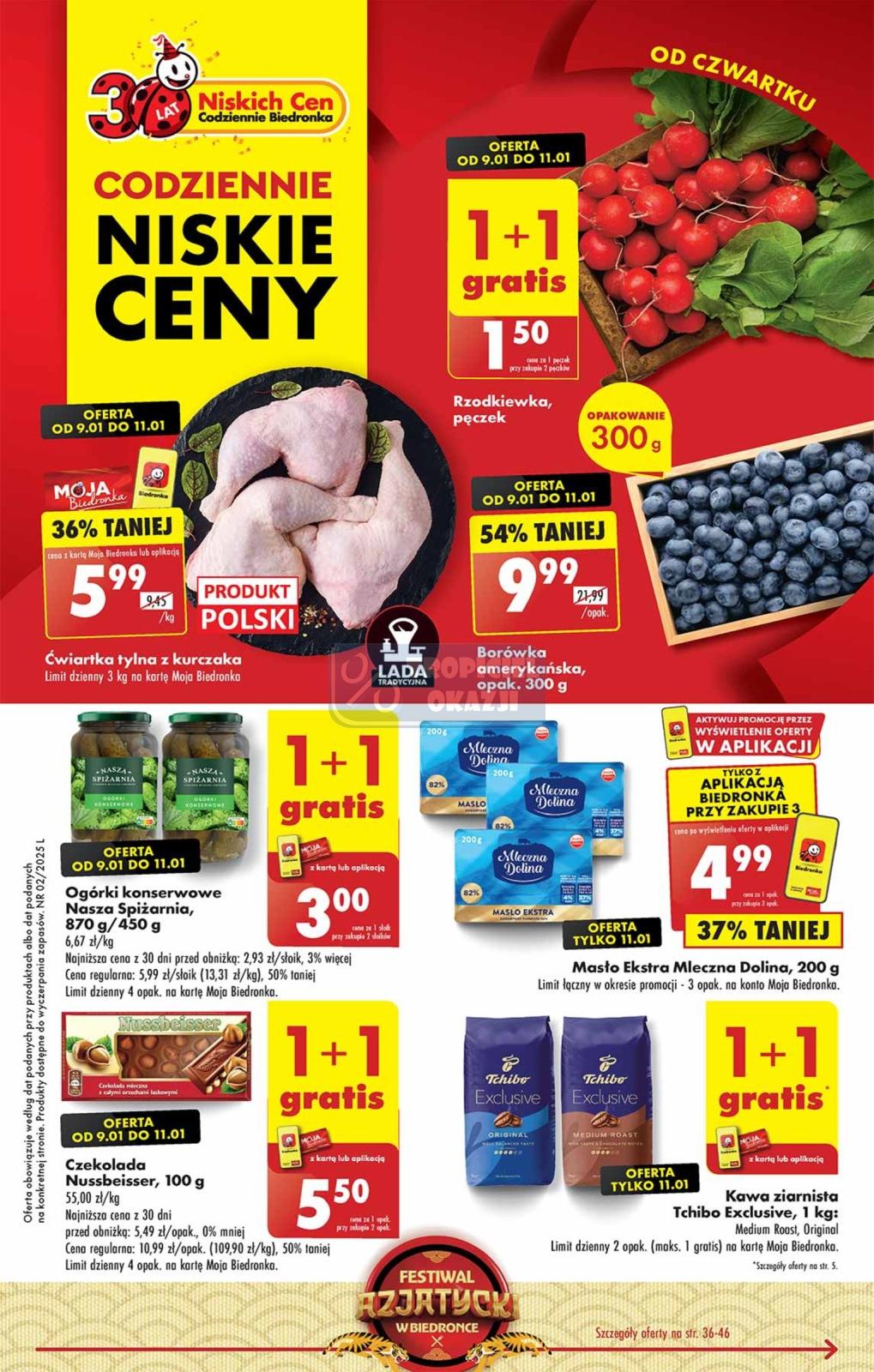 Gazetka promocyjna Biedronka str. 1