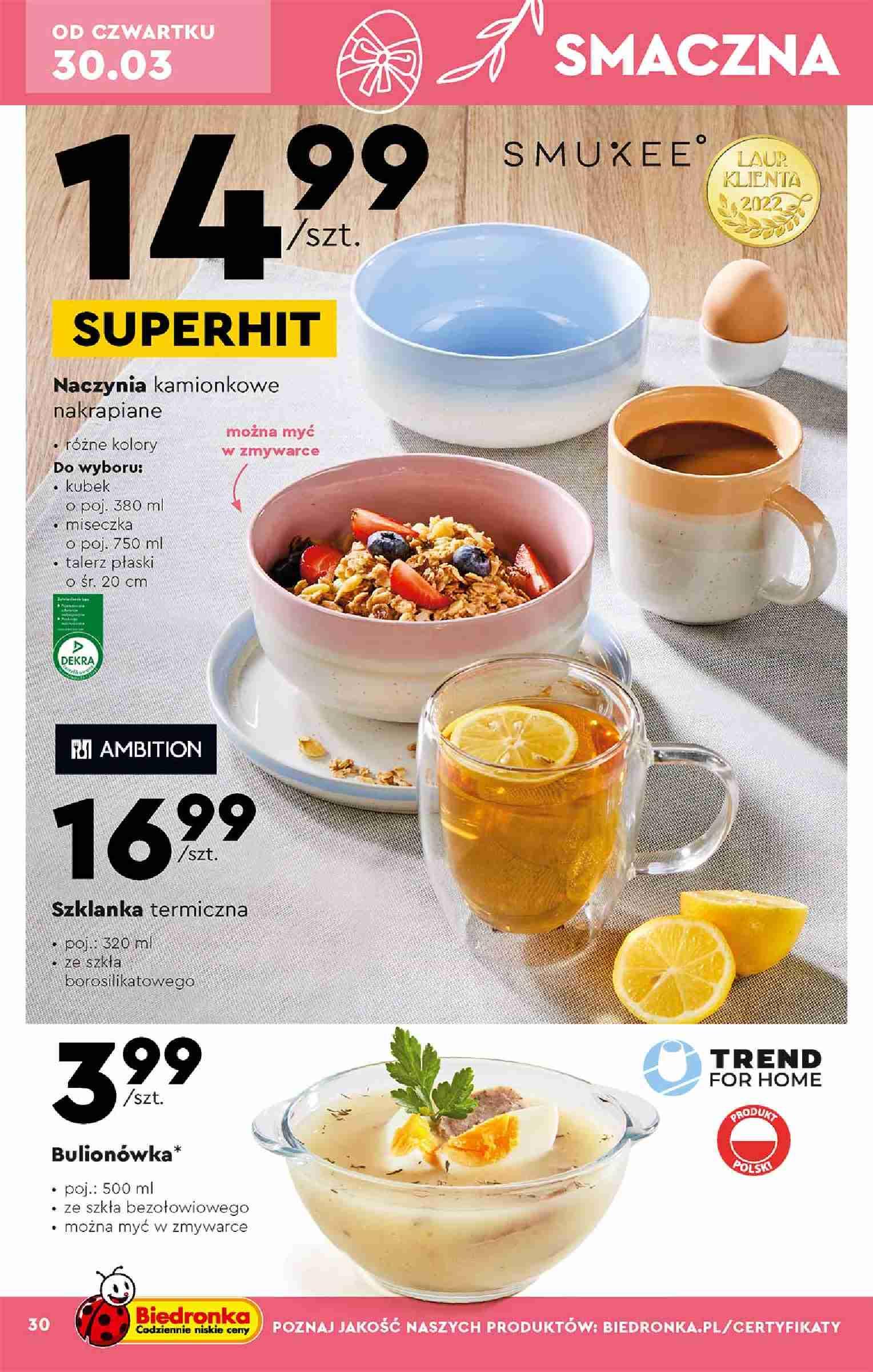 Gazetka promocyjna Biedronka str. 30