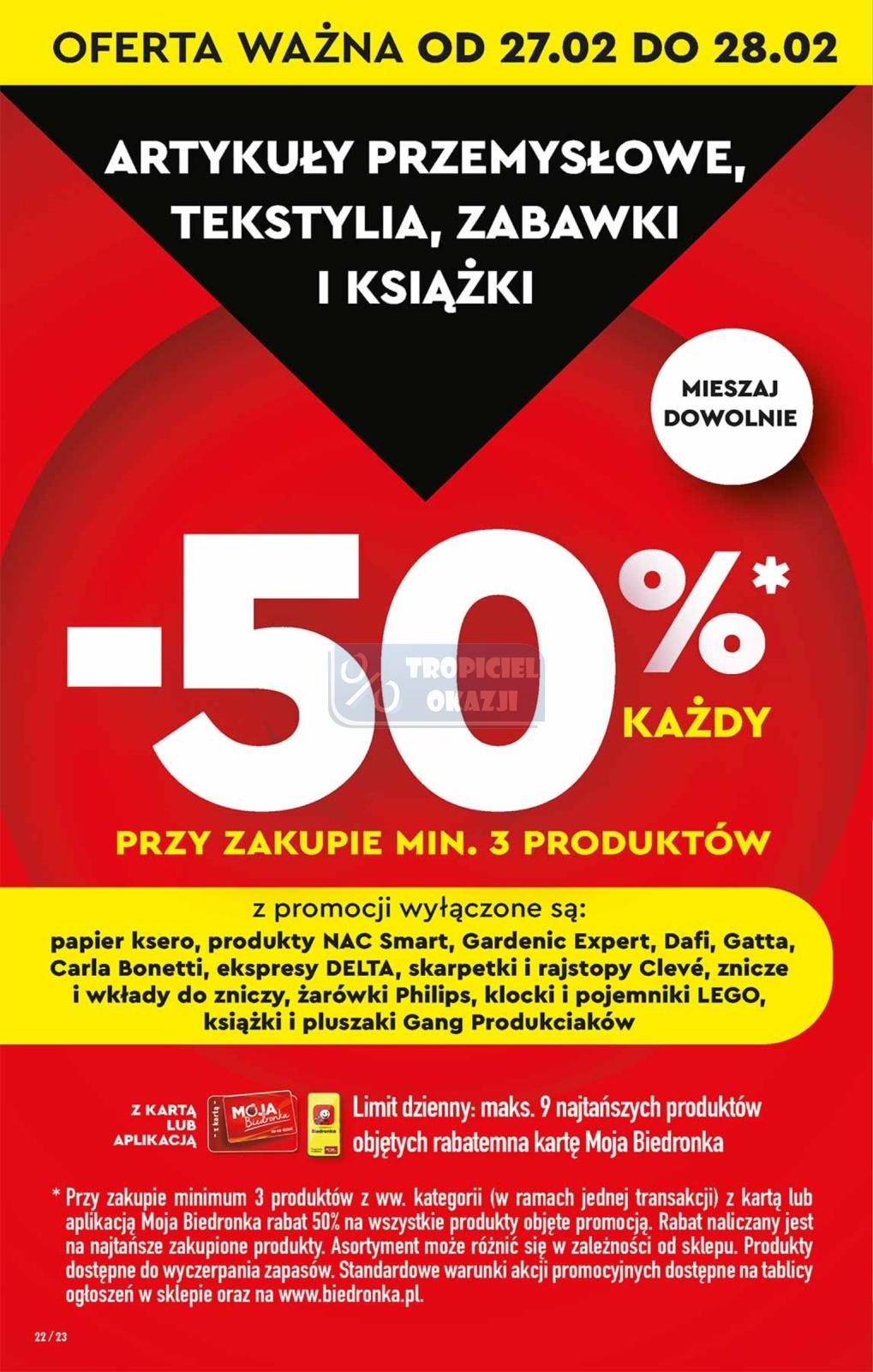 Gazetka promocyjna Biedronka str. 22