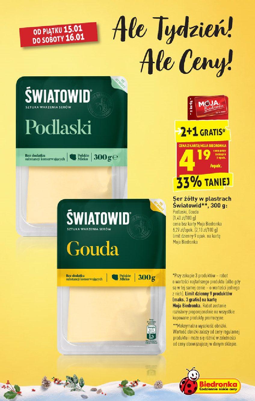 Gazetka promocyjna Biedronka str. 3