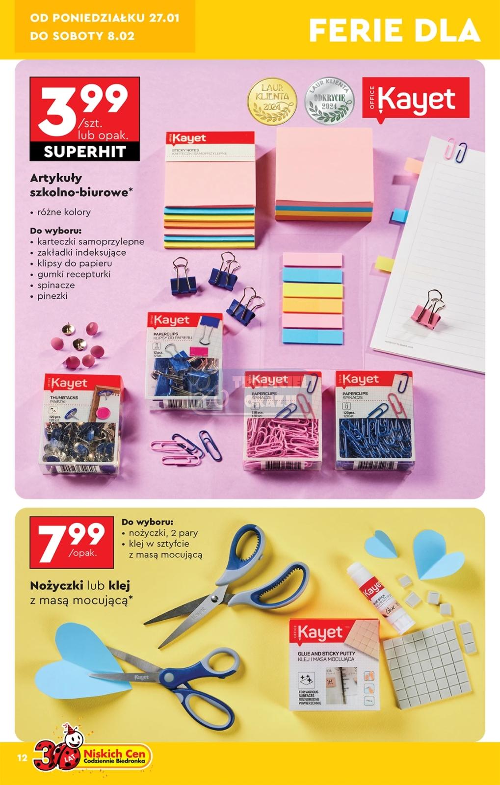 Gazetka promocyjna Biedronka str. 12