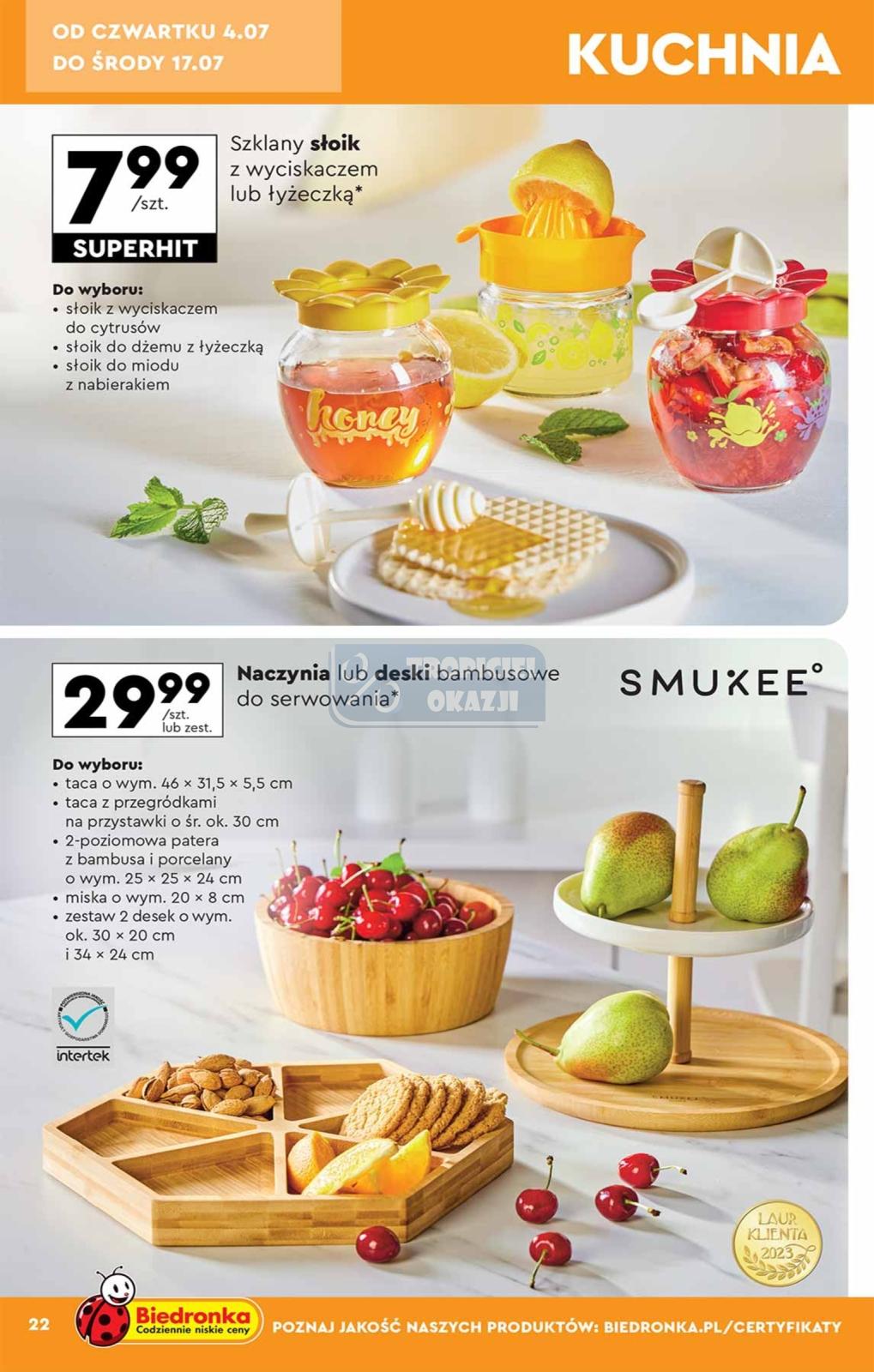 Gazetka promocyjna Biedronka str. 22