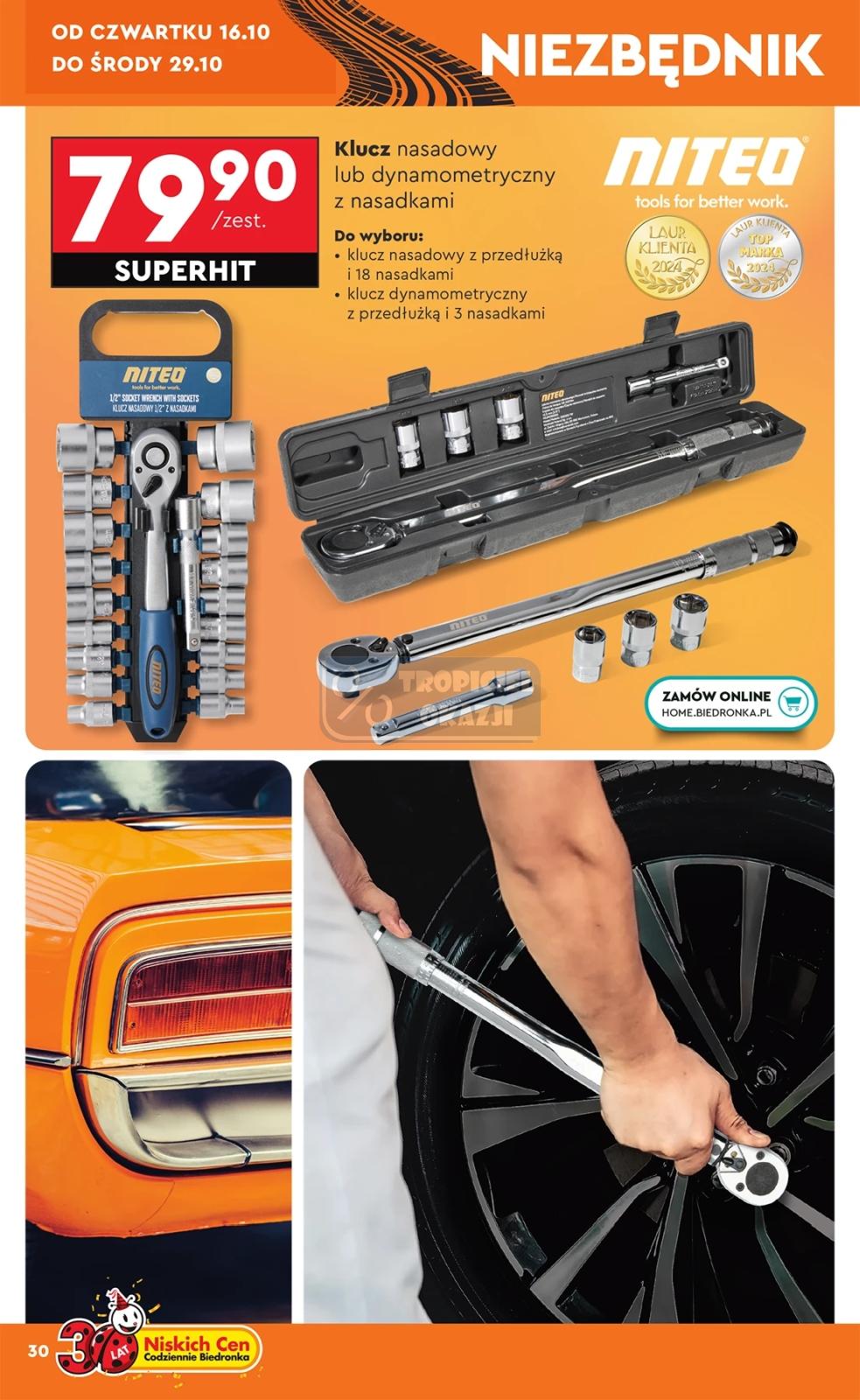 Gazetka promocyjna Biedronka str. 30