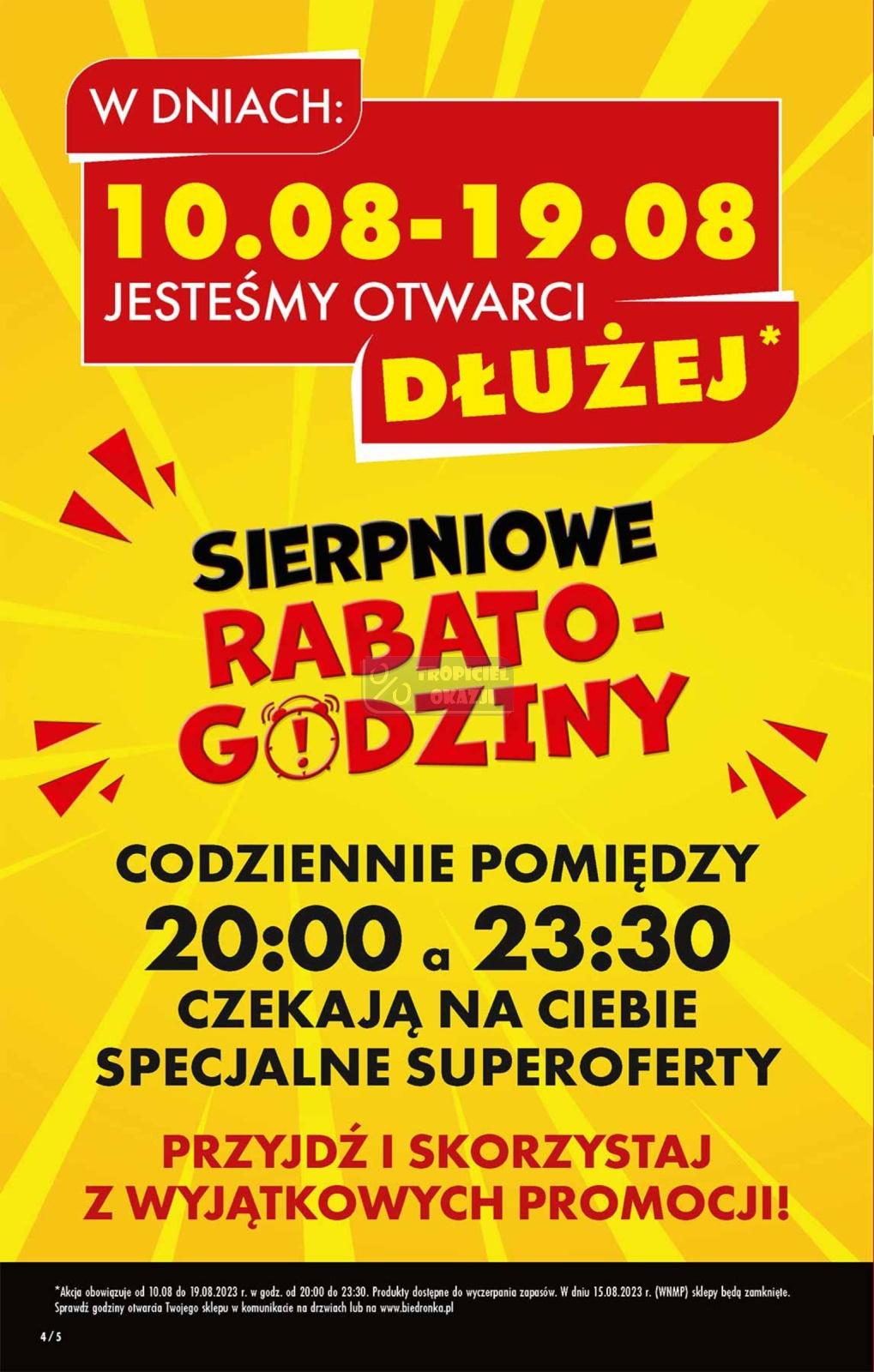 Gazetka promocyjna Biedronka str. 4