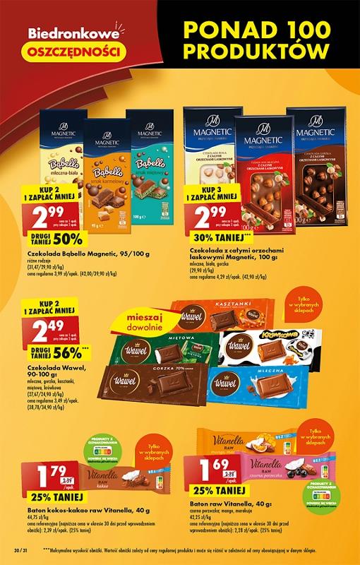 Gazetka promocyjna Biedronka str. 30