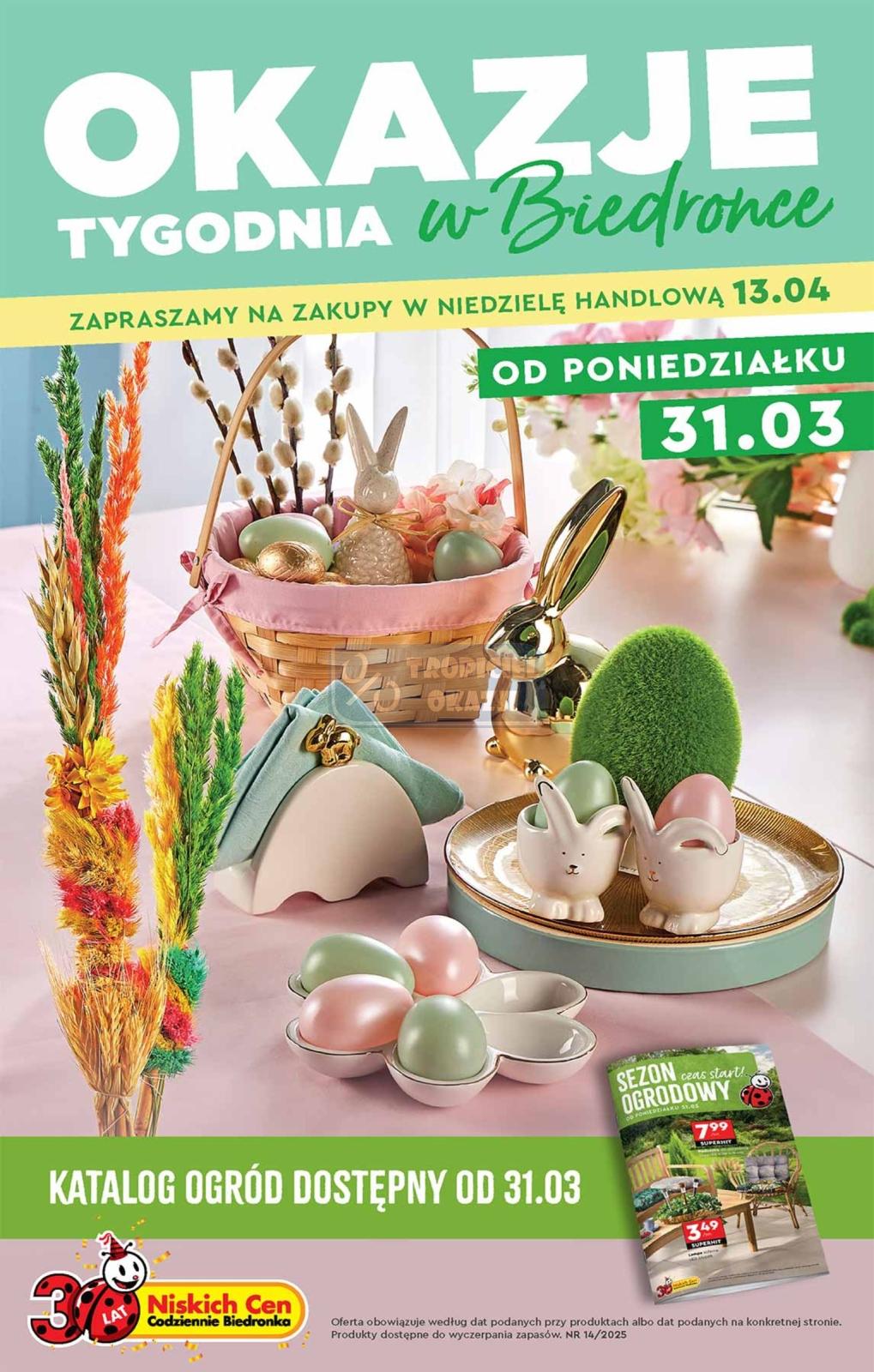 Gazetka promocyjna Biedronka str. 1