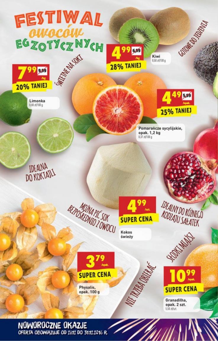 Gazetka promocyjna Biedronka str. 1