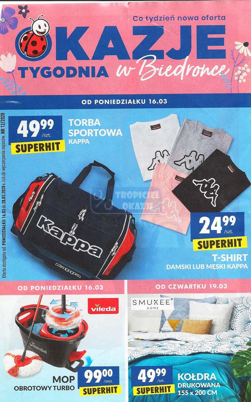 Gazetka promocyjna Biedronka str. 1
