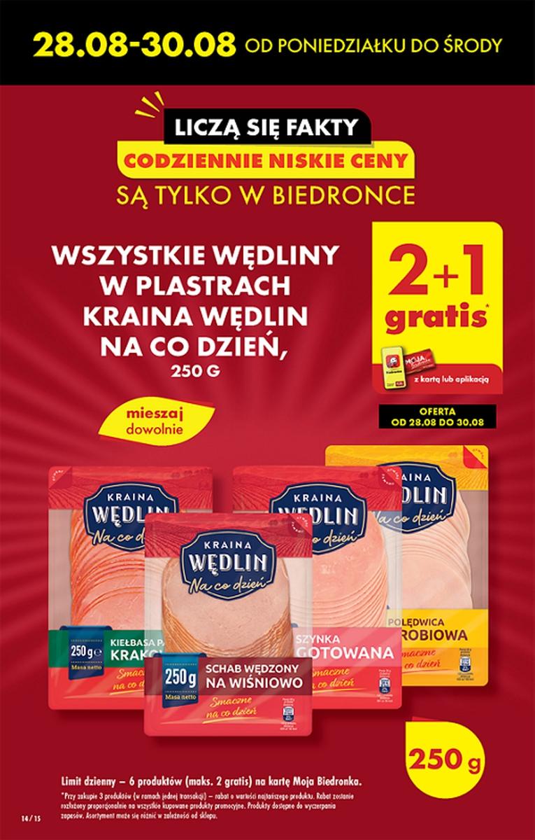 Gazetka promocyjna Biedronka str. 14