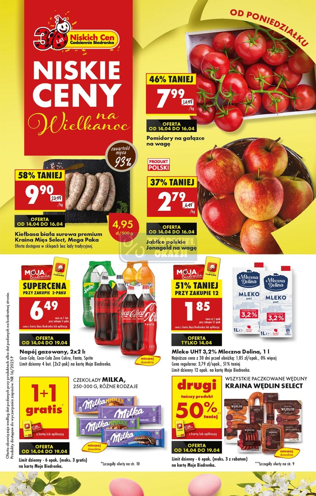 Gazetka promocyjna Biedronka str. 1