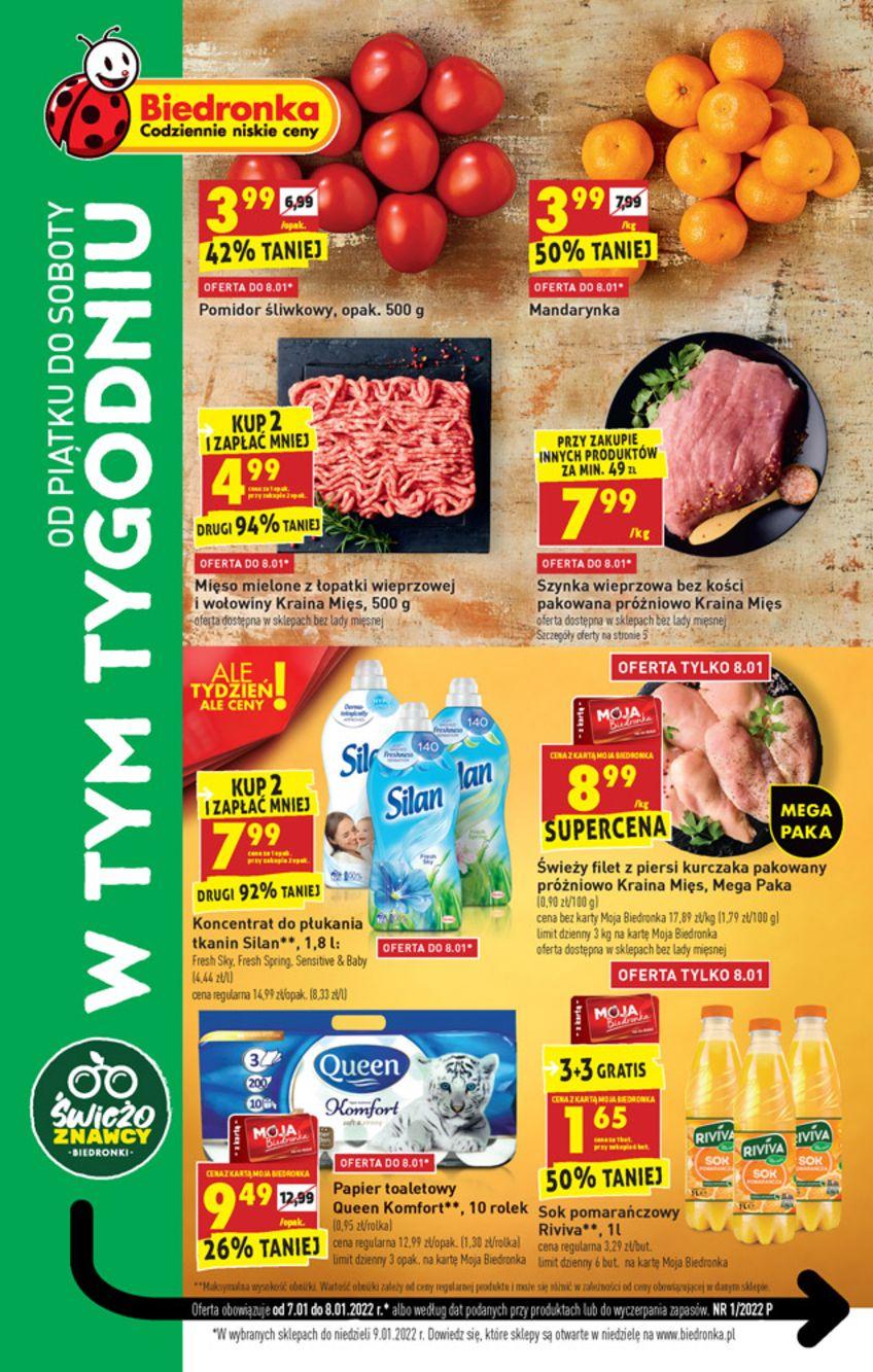 Gazetka promocyjna Biedronka str. 1