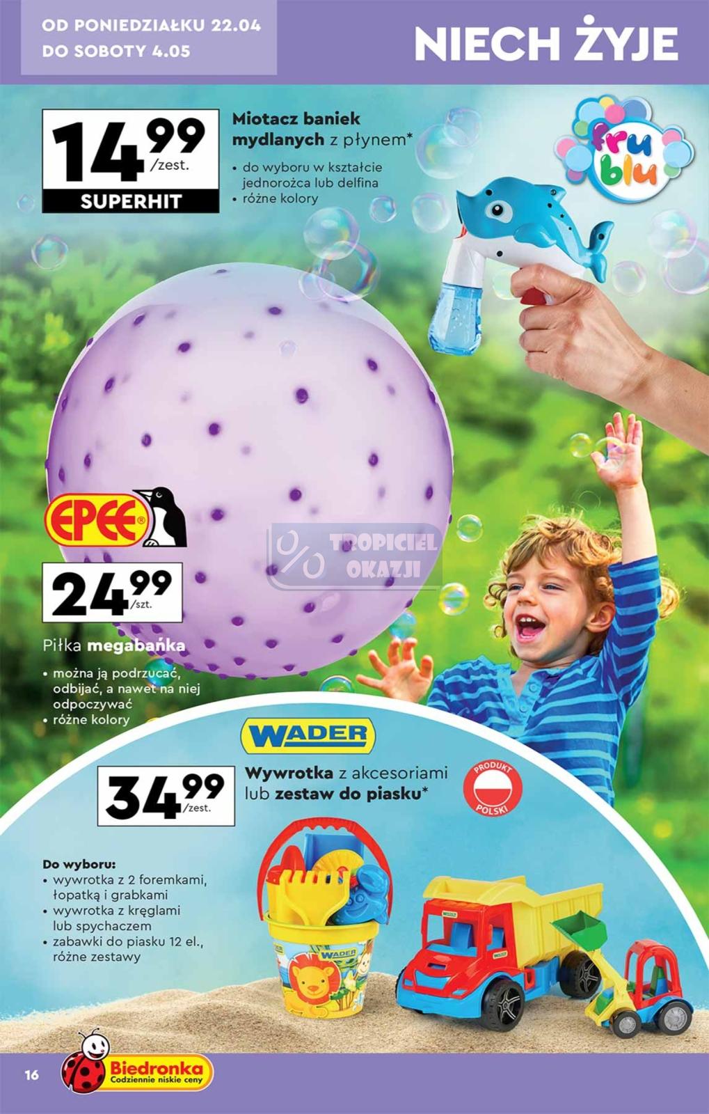 Gazetka promocyjna Biedronka str. 16