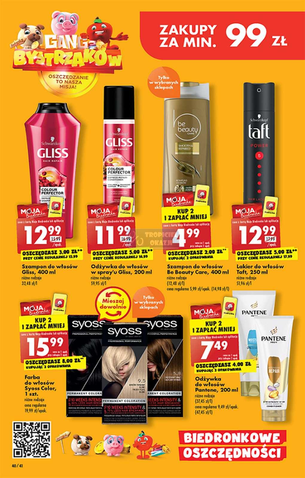 Gazetka promocyjna Biedronka str. 40