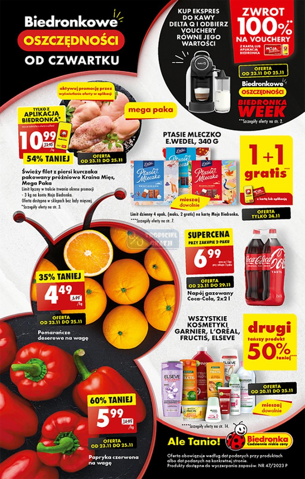 Gazetka promocyjna Biedronka str. 1