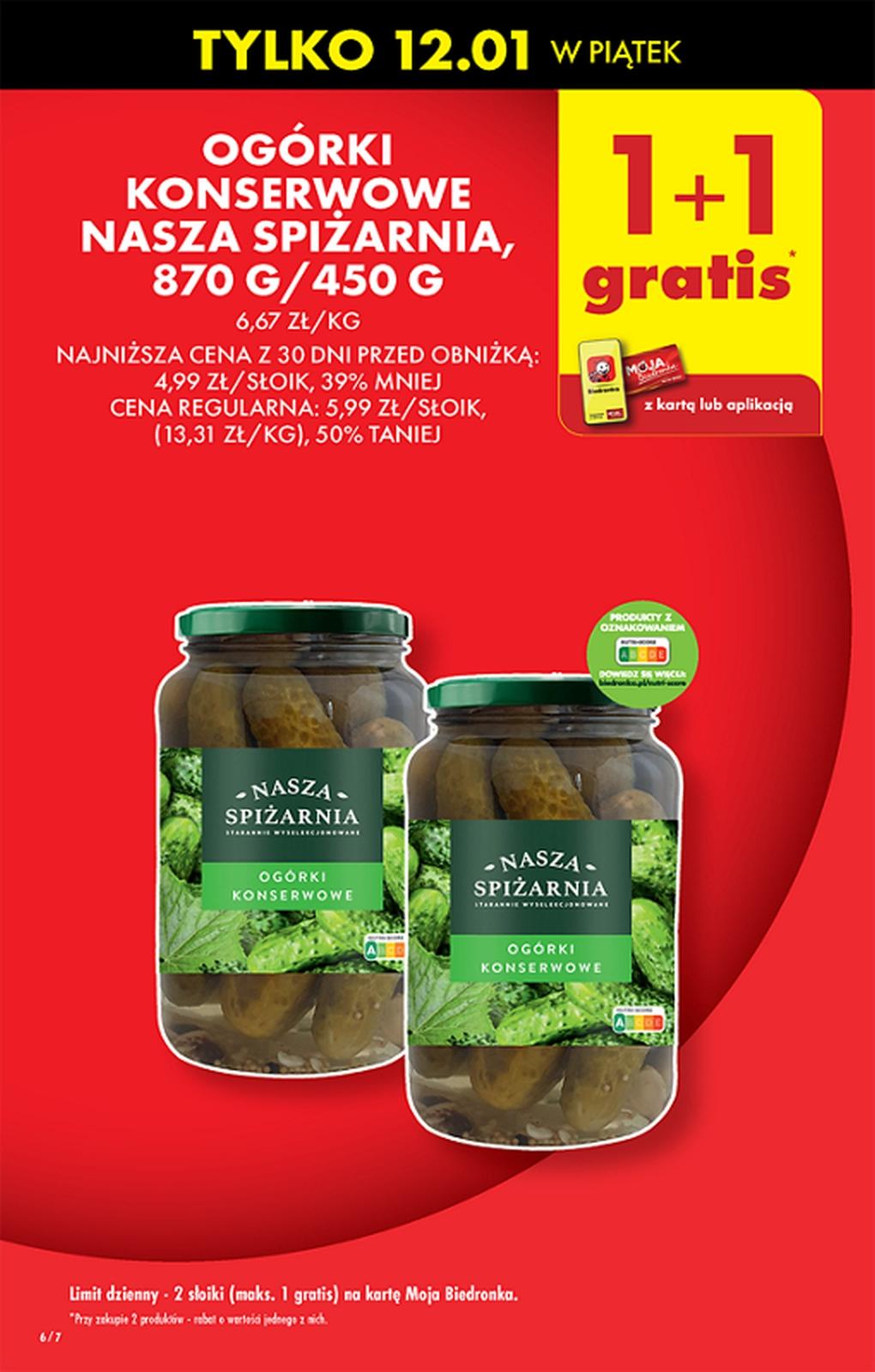 Gazetka promocyjna Biedronka str. 6