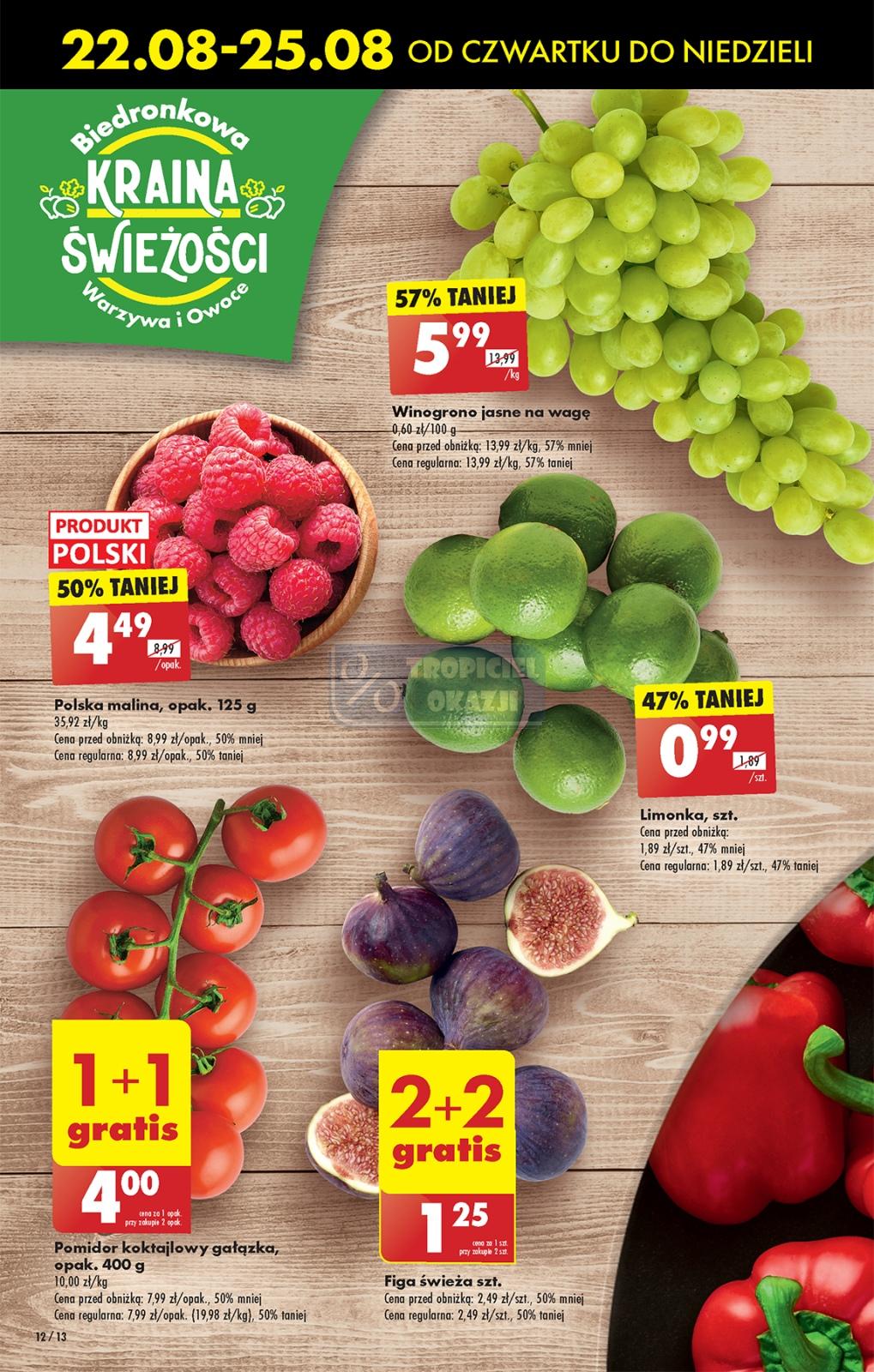 Gazetka promocyjna Biedronka str. 12