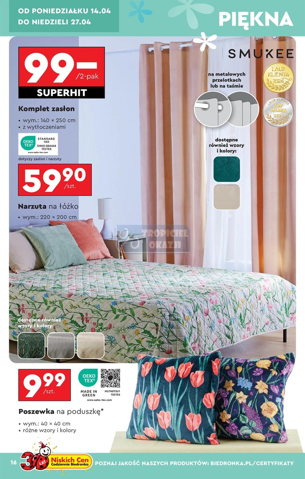 Gazetka promocyjna Biedronka str. 16