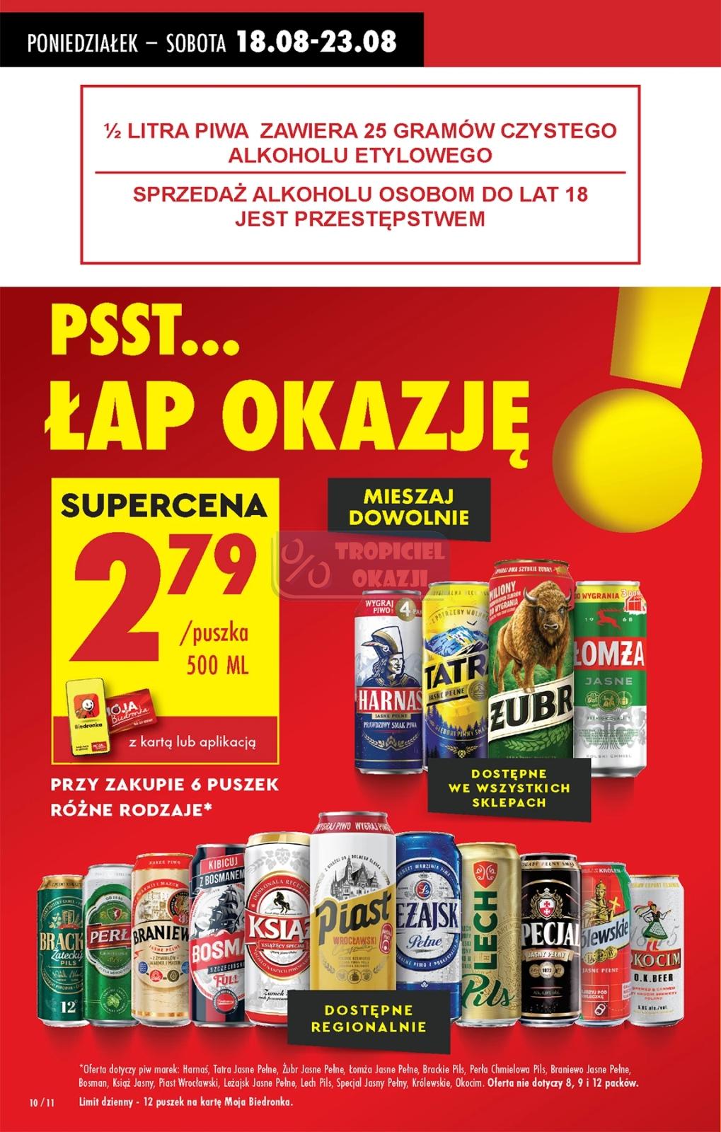Gazetka promocyjna Biedronka str. 10