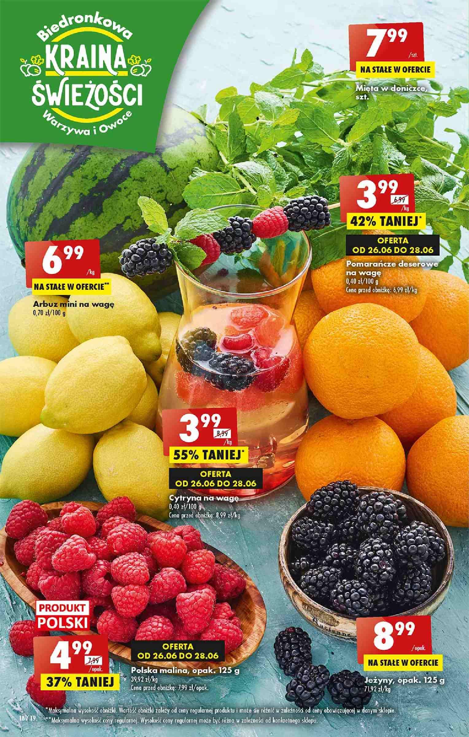 Gazetka promocyjna Biedronka str. 18