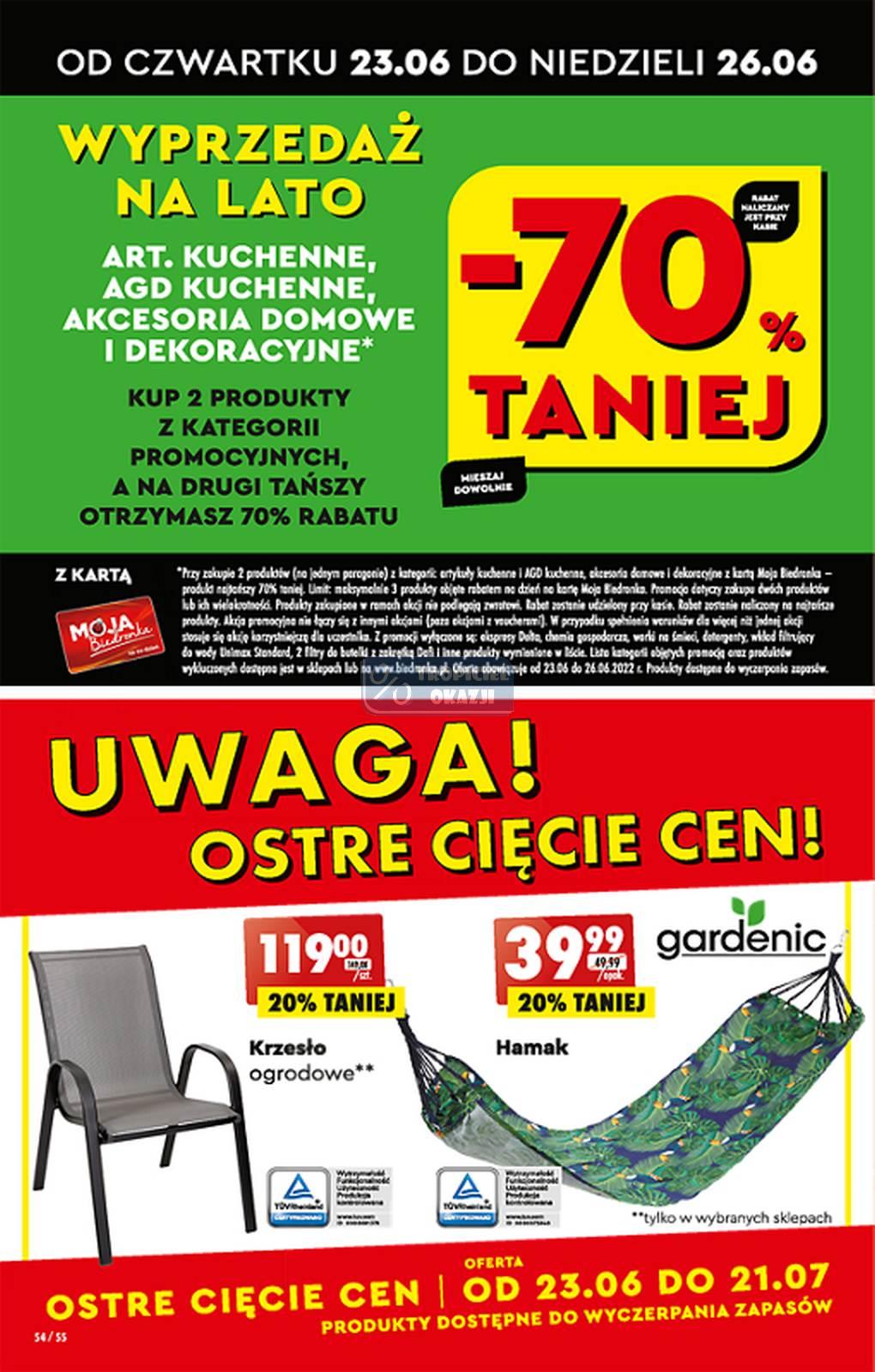 Gazetka promocyjna Biedronka str. 54