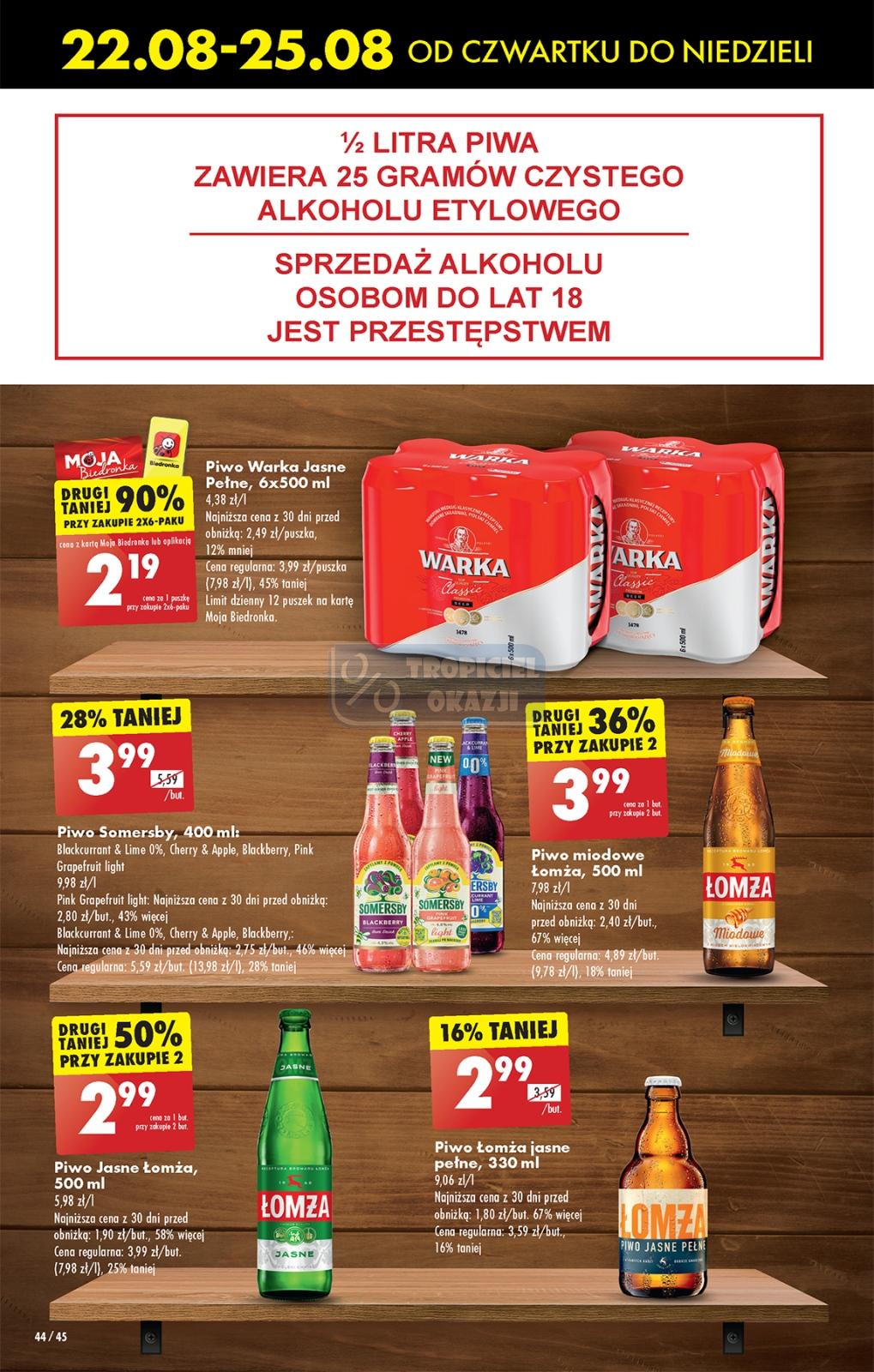 Gazetka promocyjna Biedronka str. 44