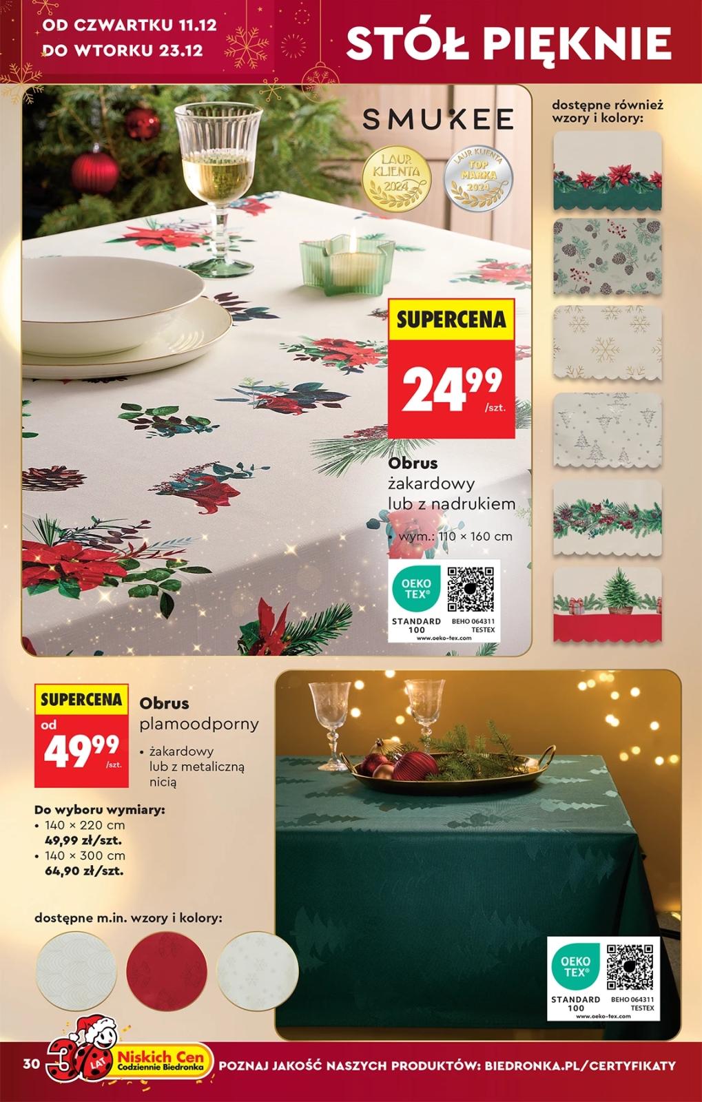 Gazetka promocyjna Biedronka str. 30