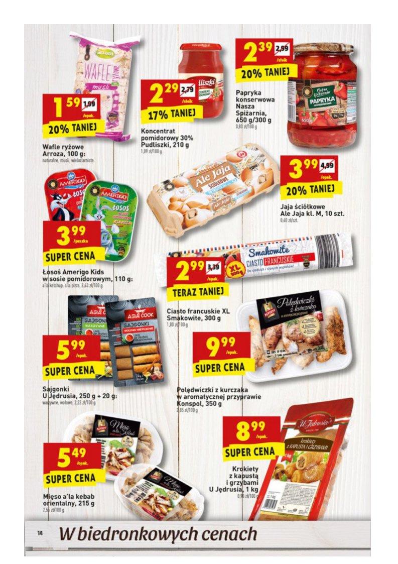 Gazetka promocyjna Biedronka str. 14