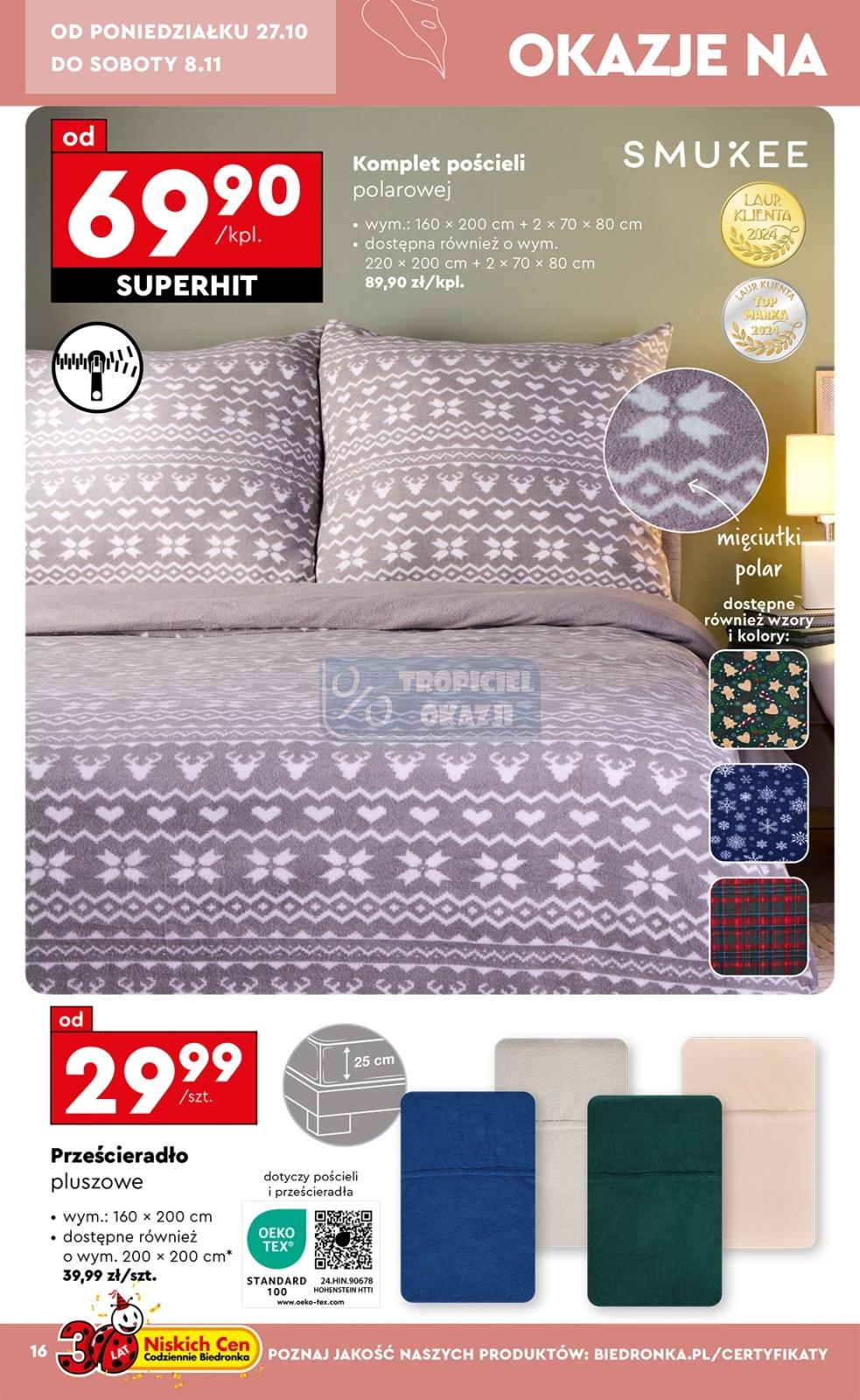 Gazetka promocyjna Biedronka str. 16