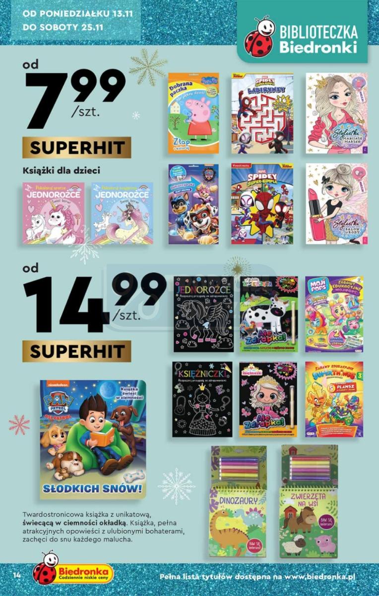 Gazetka promocyjna Biedronka str. 14