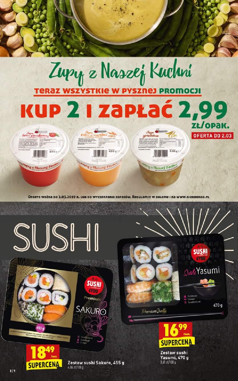 Gazetka promocyjna Biedronka str. 8