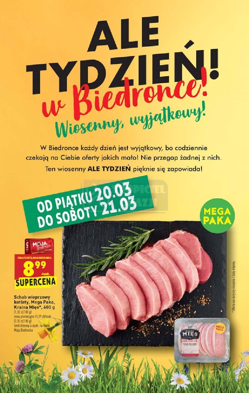 Gazetka promocyjna Biedronka str. 2