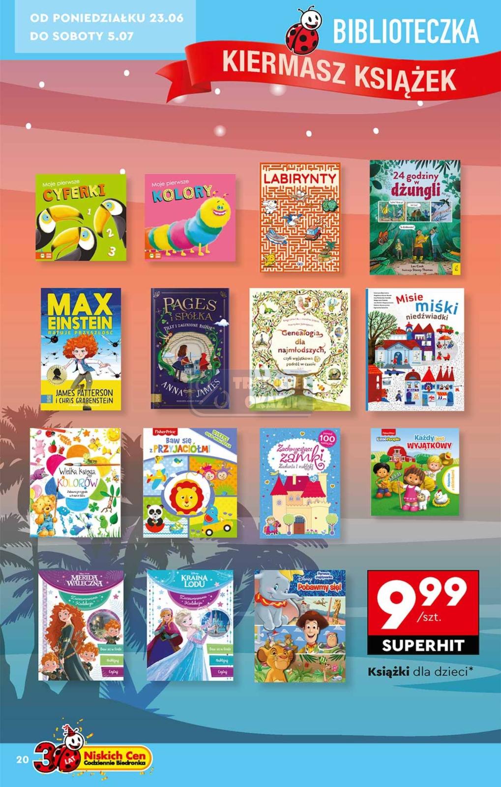 Gazetka promocyjna Biedronka str. 20