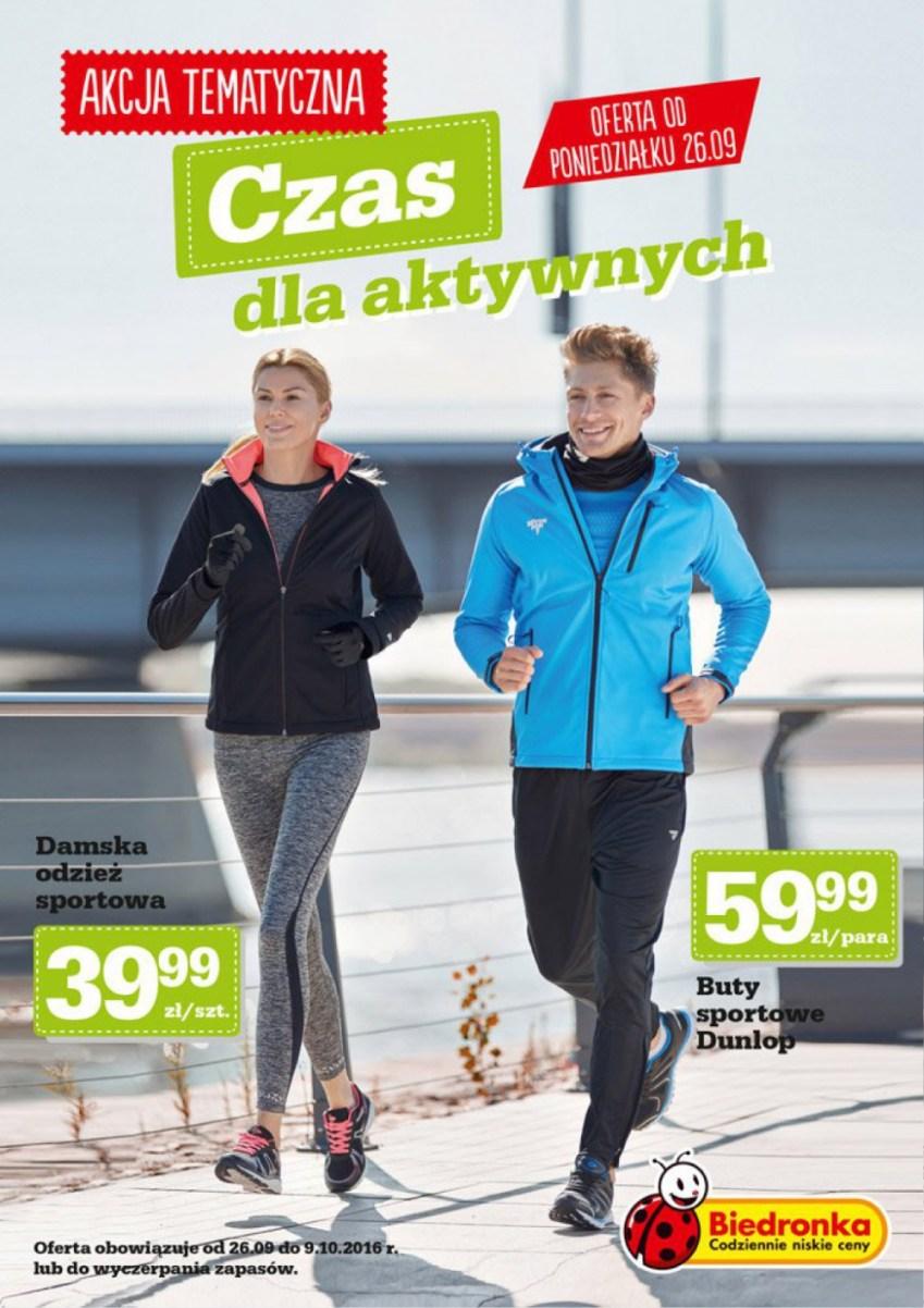 Gazetka promocyjna Biedronka str. 1