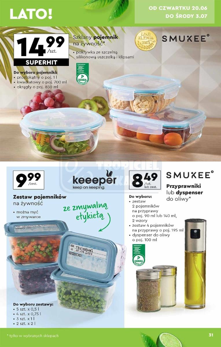 Gazetka promocyjna Biedronka str. 31