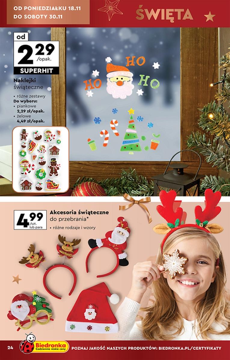 Gazetka promocyjna Biedronka str. 24