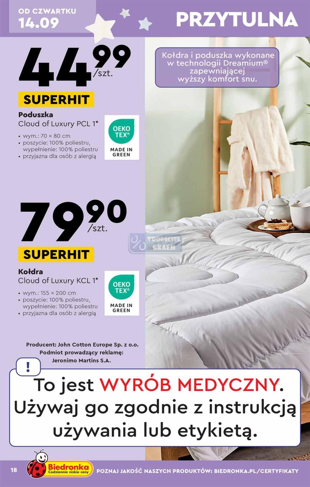 Gazetka promocyjna Biedronka str. 18